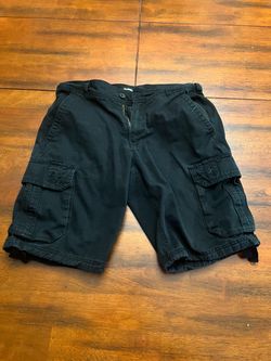 Black Cargo Shorts