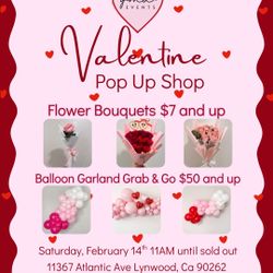 Valentines flower bouquets/ramos