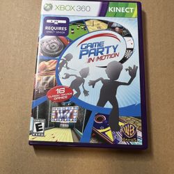 Game Party In Motion Game For Xbox360