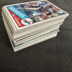 Lot 115 80’s MLB Semi Stars Rookies HOF’s Baseball Cards 