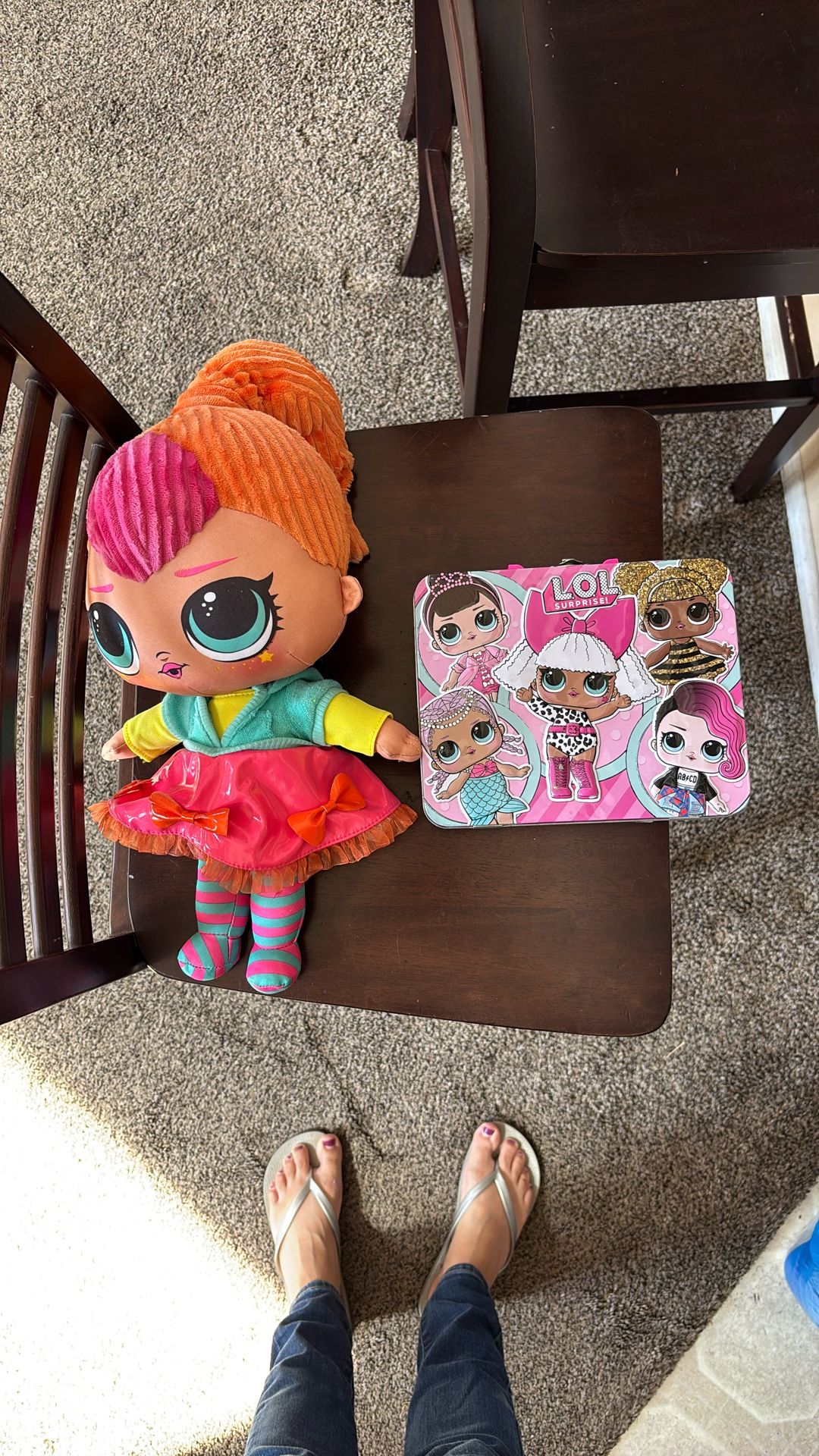 LOL plush Doll And Lunchbox