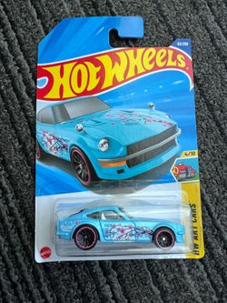 Hot Wheels Blue Datsun 240Z – Brand New | Art Cars