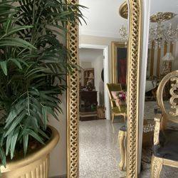 Very  Gorgeous  Wood  Antique Large Mirror  70x25