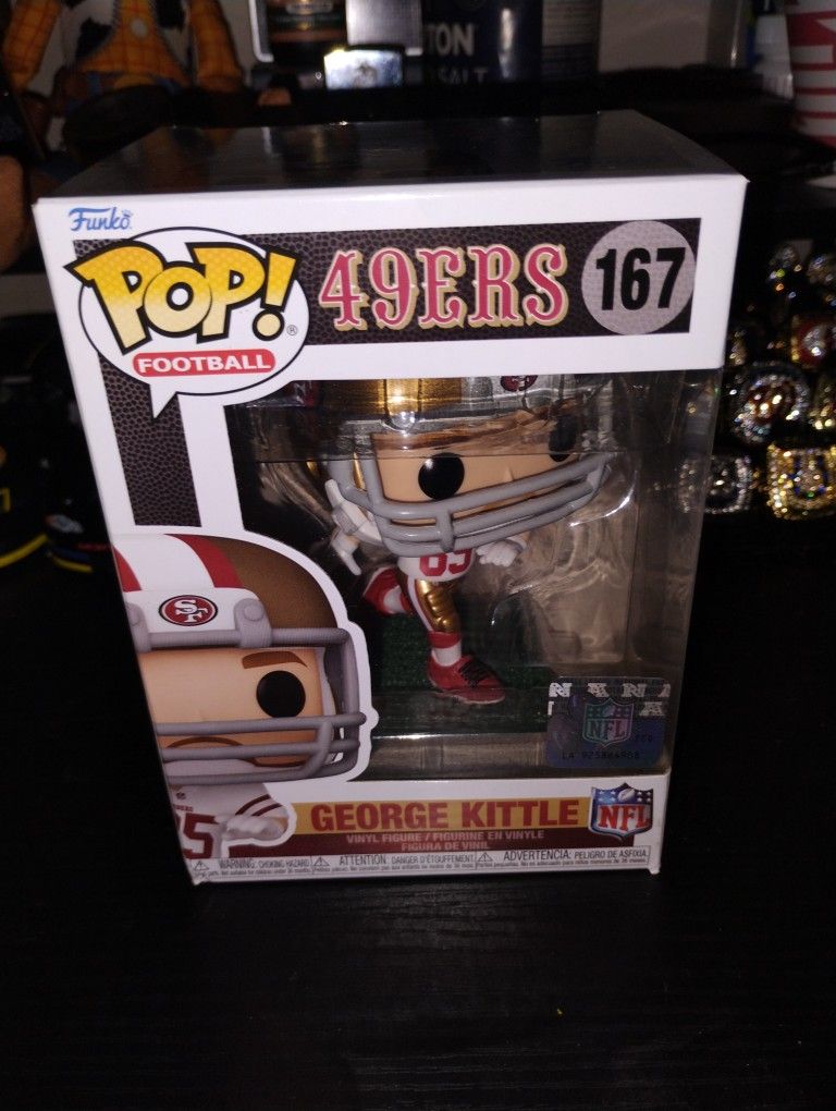 Brand New San Francisco 49ers George Kittle Funko Pop #167