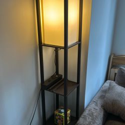 Lamp With Shelves 