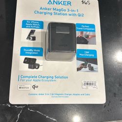 Anker MagGo 3 In 1 Charging Station With Qi2