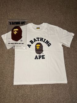 White Bape Tee