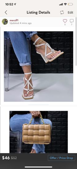 Block Heel Strap Up