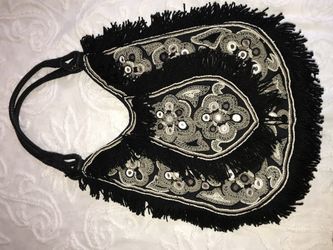 ANTIK BATIK Promila Cabas Embroidered Hobo Bag