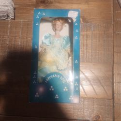 Boxed Porcelain Doll 