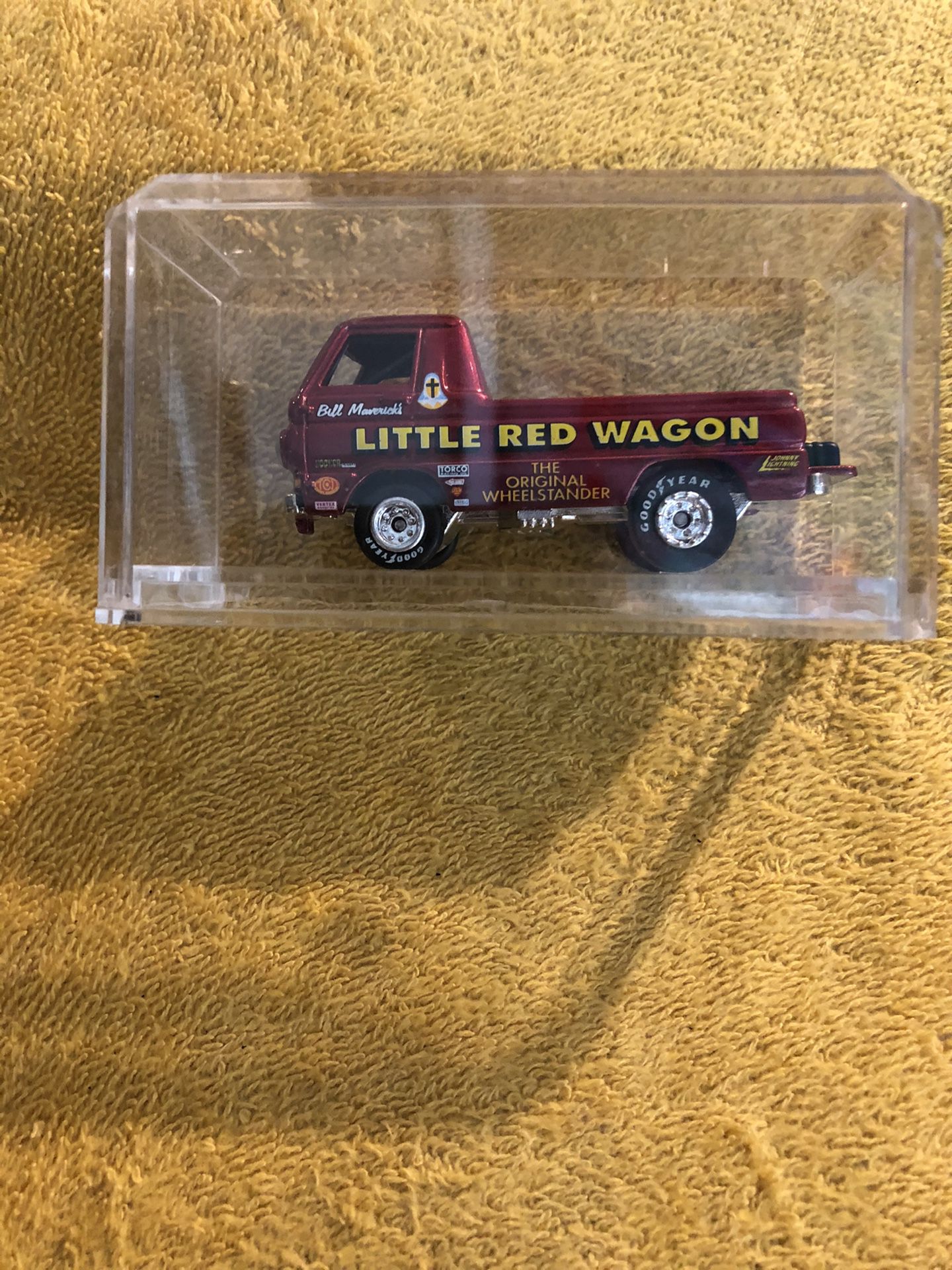 Johnny Lightning Little Red Wagon 1/64 Scale Diecast