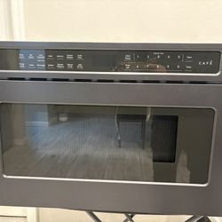 Ge Café Microwave Drawers 24 Inch Works Perfect In Great Condition