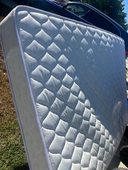 White Quilted Mattress