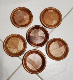 6-Wood Coasters
