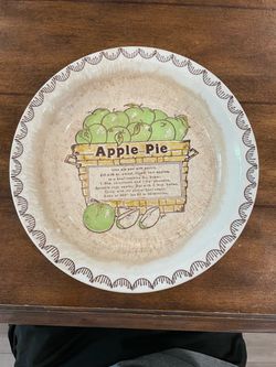 Apple pie dish