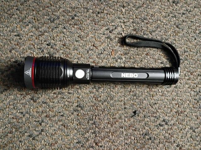 BLAST RC NEBO Flashlight Never Used Only Tacken Out Of Box 