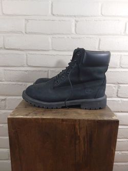 All Black Timberlands