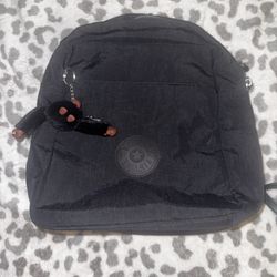 mini black Kipling back back with A Adjustable Straps