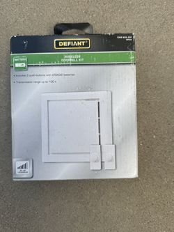 Defiant wireless doorbell kit