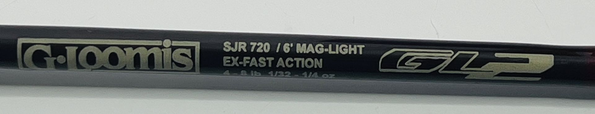 G Loomis GL2 SJR 720 Casting Rod 6’ Mag Light Extra Fast Action