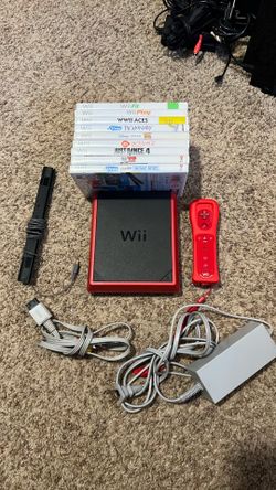 Nintendo Wii Mini with games