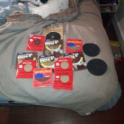 Enormous Lot Of Various Grit 5" And 6" Non- Velcro Sandpaper 