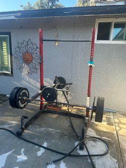 Klutch squat rack