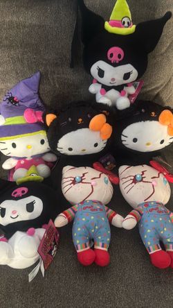 Hello kitty Halloween plushies