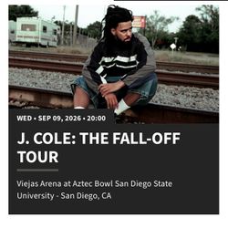 J Cole Fall off Tour