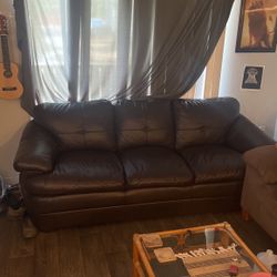 Leather Couch
