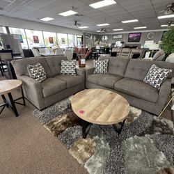 2 PC SOFA AND LOVESEAT 