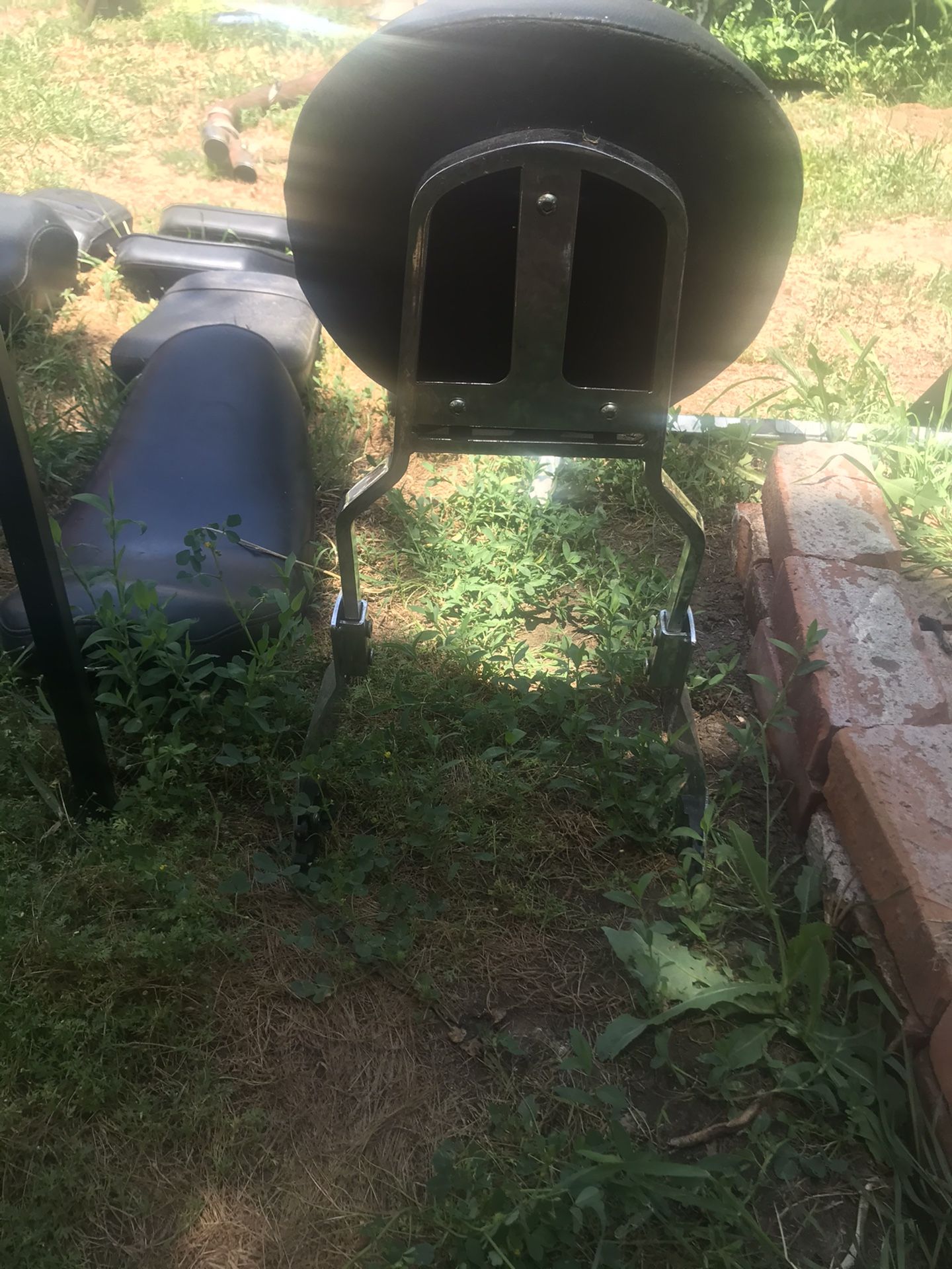 Harley Davidson Sissy Bar With Back Rest