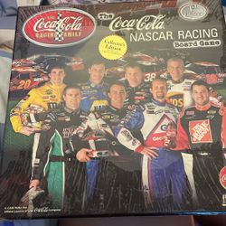 The Coca Cola NASCAR Racing Board Game 