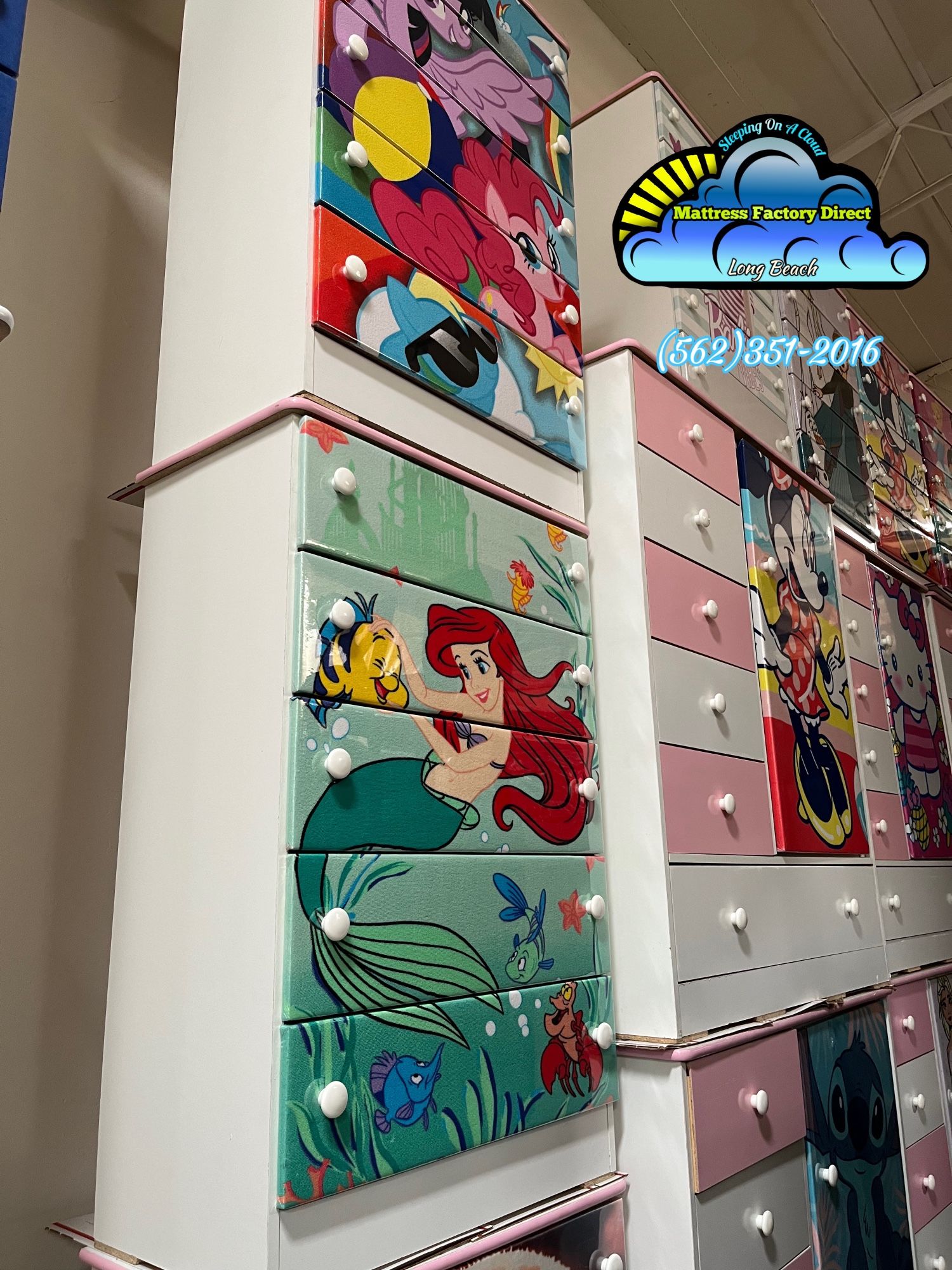 little mermaid dresser Little Mermaid dresser Check us out on Facebook @imagineyourfurniture