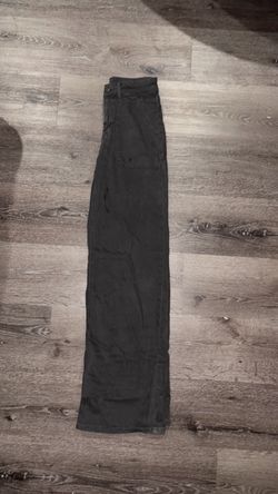 000 Charcoal American Eagle Wide Leg Cargo Jeans