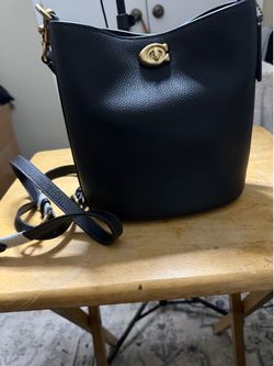 Coach willow soft bucket bag