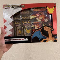 Pokemon Celebrations V Box (Lance’s Charizard)