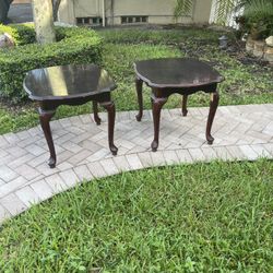 Pair Of Matching Side Tables 