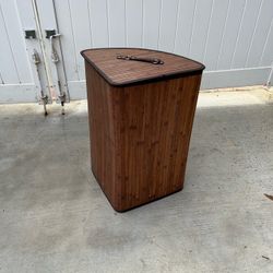 Bamboo Laundry Hamper with Lid