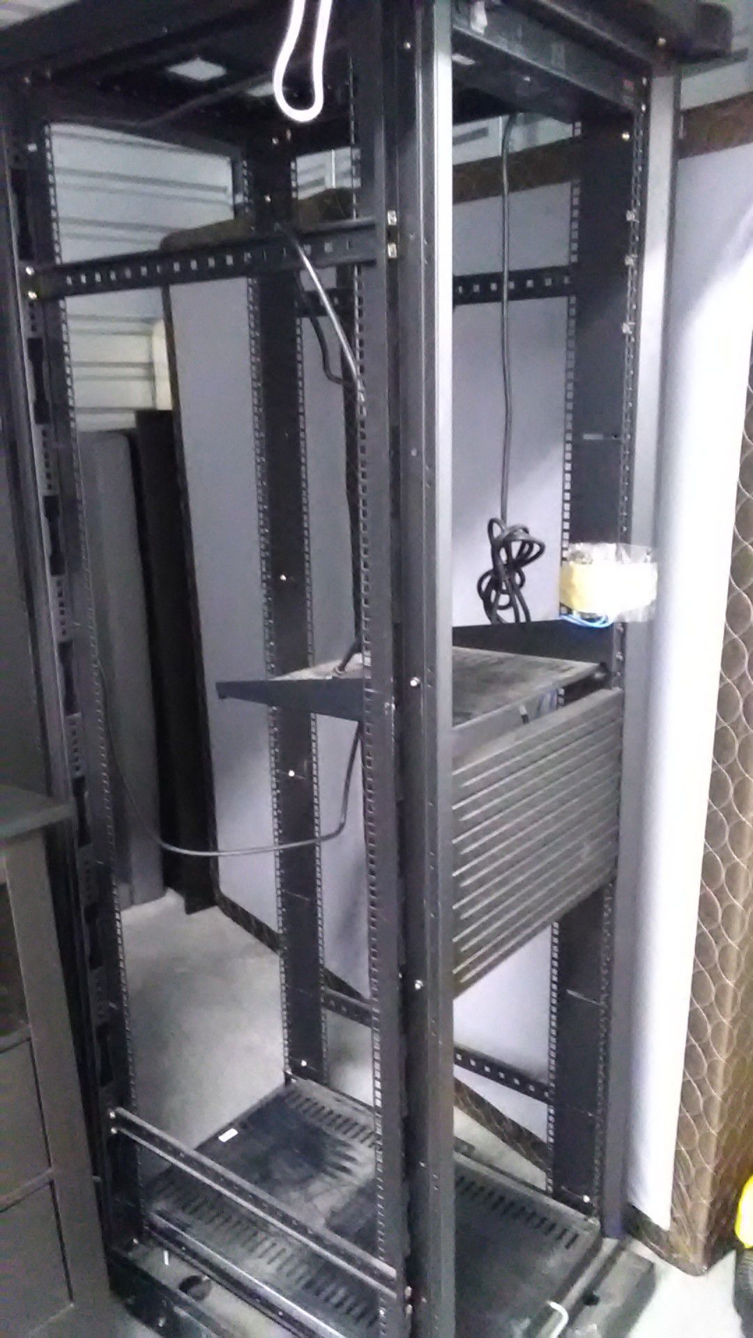 APC full height computer server rack