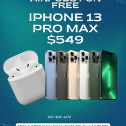 iPhone 13 Pro Max Unlocked ! Like New With Warranty 