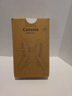 Csnsnie weighted vest 12lb