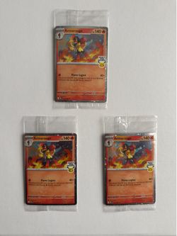 3x Sealed Pokémon Armarouge Promo Cards (2025) – Brand New
