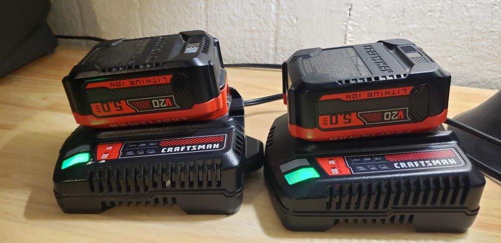 crafstman battery and charger