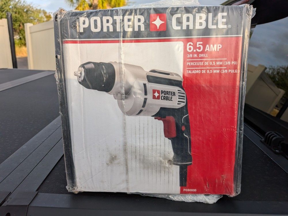 New Porter Cable Electric Drill