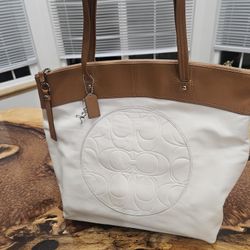 Leather Coach Purse 