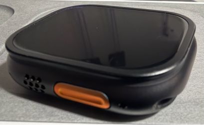 Apple Watch Ultra 3 Black (GPS + Cellular) Orange Band (No Scratches)
