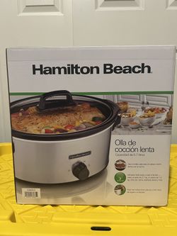 Brand New Hamilton Beach Slow Cooker – Never Used