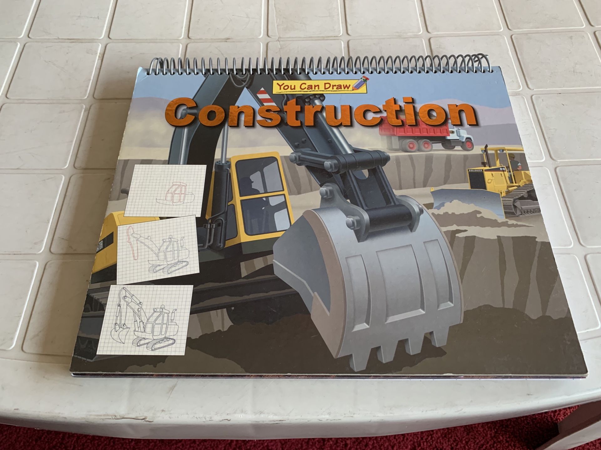 You Can Draw Construction Vehicles Book Brand New