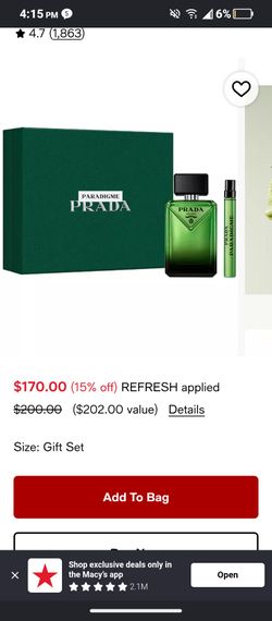 Prada Paradigme Men's cologne